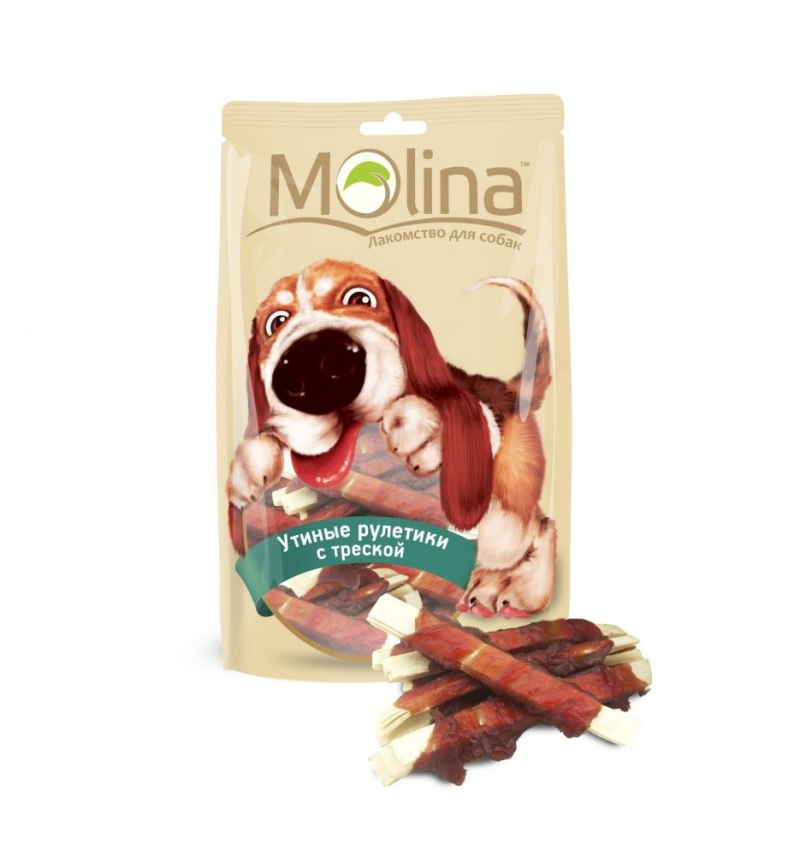Лакомство для собак Molina куриный сэндвич