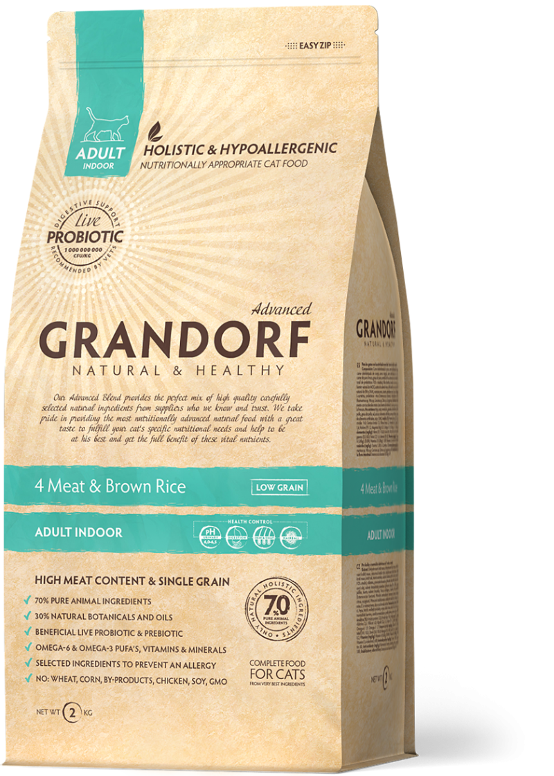 Корм для собак Grandorf утка, индейка 400г