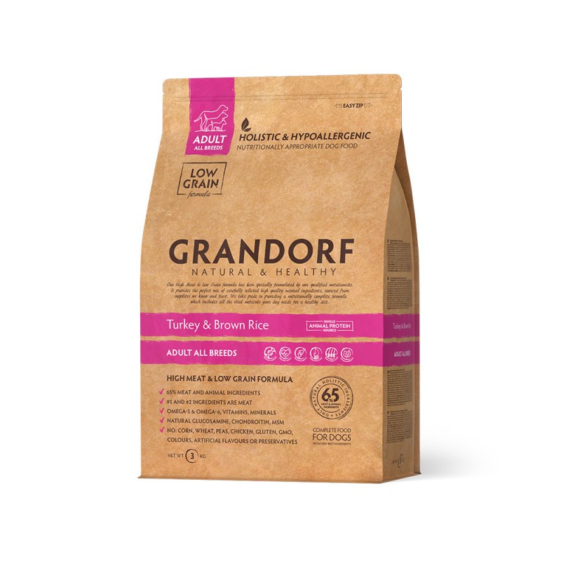Grandorf консервы для собак индейка 400гр