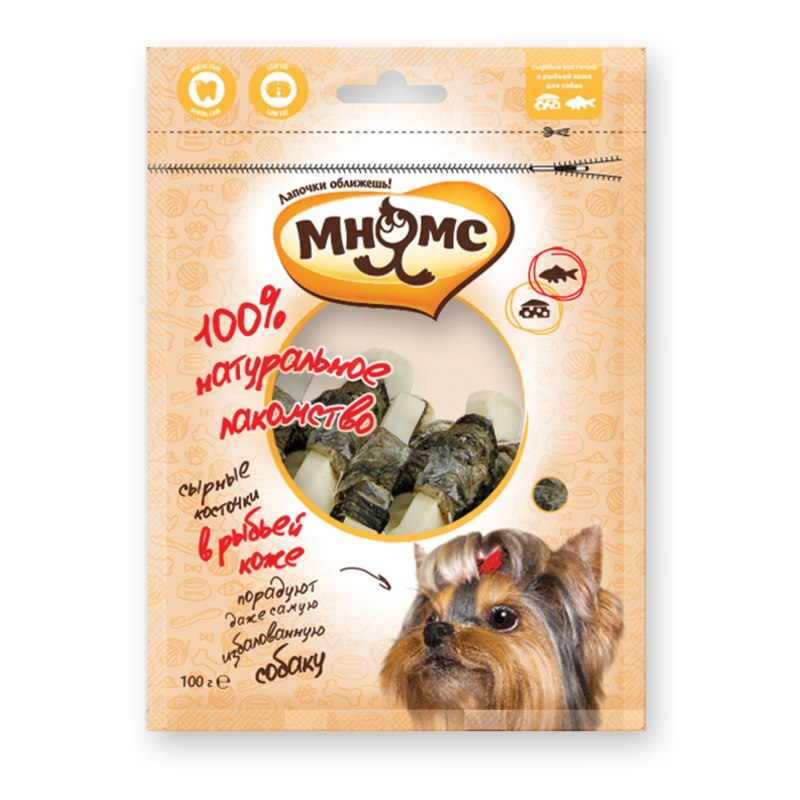 Титбит жев снек Dent со вкусом сыра (для мелк собак) (20 шт) 4690538004647