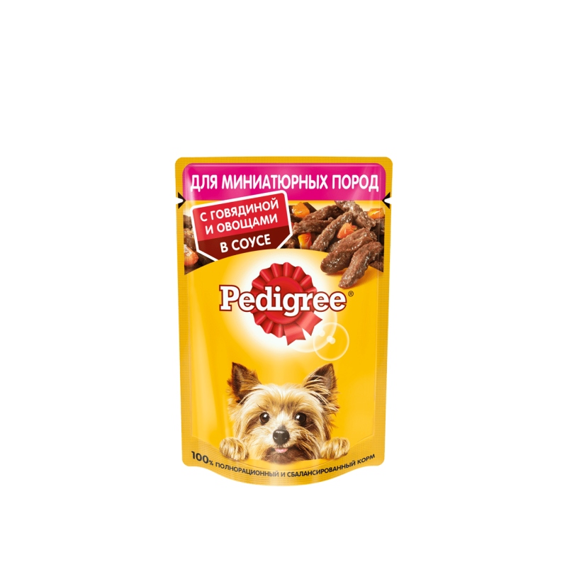 Pedigree kорм д/щенков говядина 85г