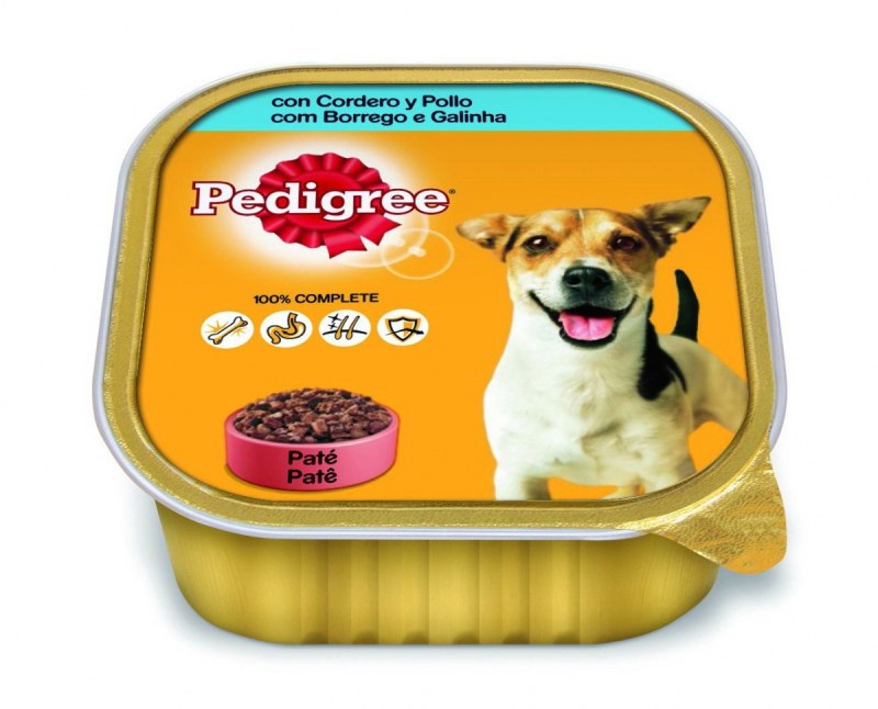 Pedigree 80гр для собак миниатюрных пород паштет говядина