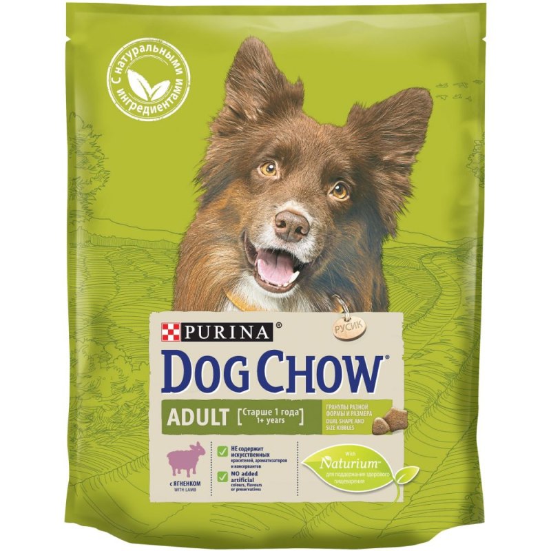 Dog Chow д/щенков ягненок 800гр