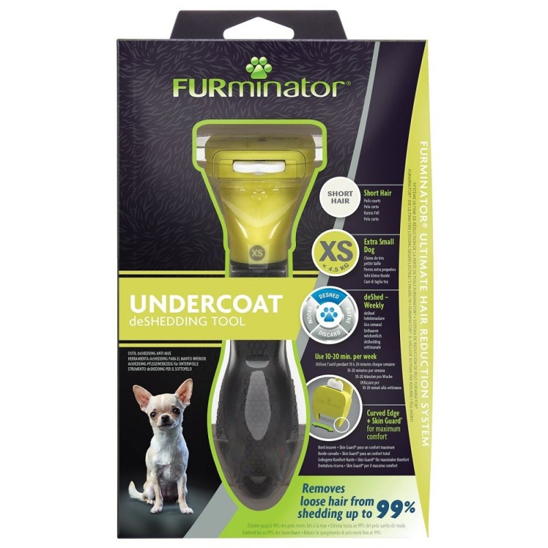 Фурминатор FURMINATOR S для мелких собак с короткой шерстью