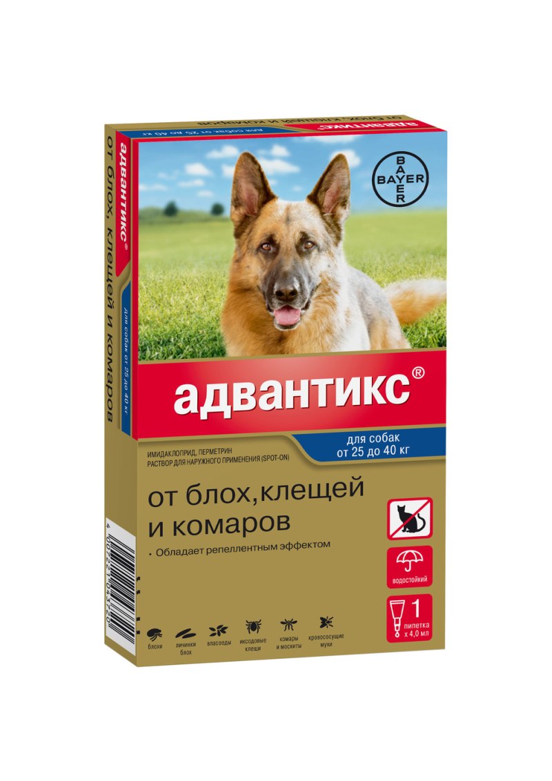 Средство от паразитов для животных