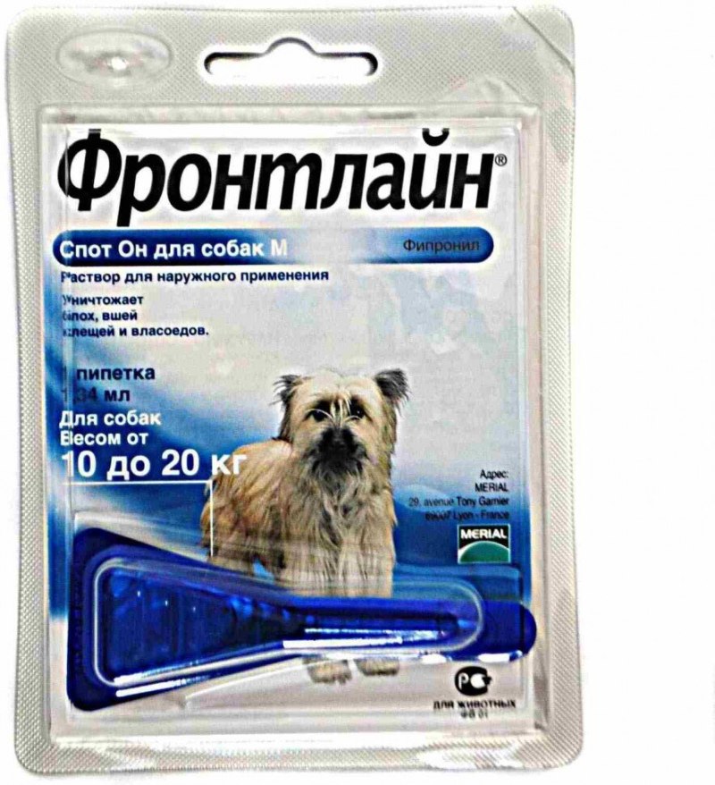 Bi Фронтлайн спот он для собак 2-10 кг s пипетка 0,67 мл