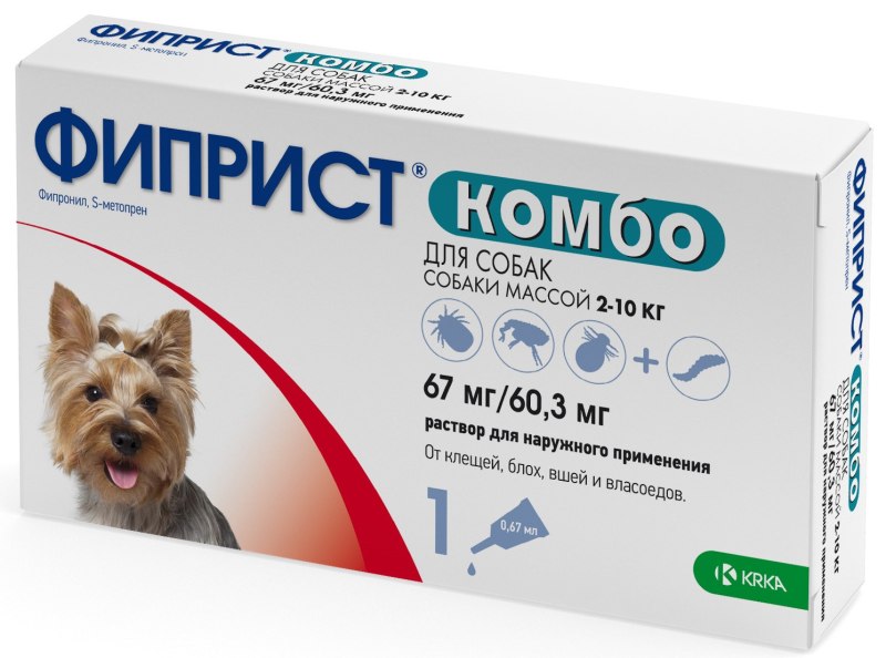 Фронтлайн спот он д/собак 10-20кг м, 1,34мл №1