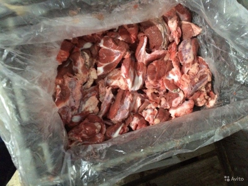 Мясные субпродукты для собак