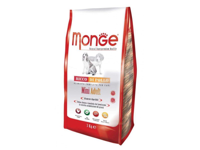 Monge Dog Mini корм для взрослых собак мелких пород 800г