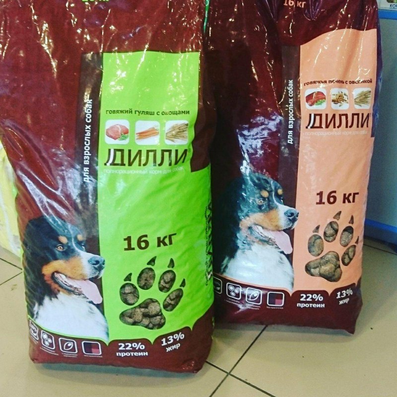 Корм для животных Дилли