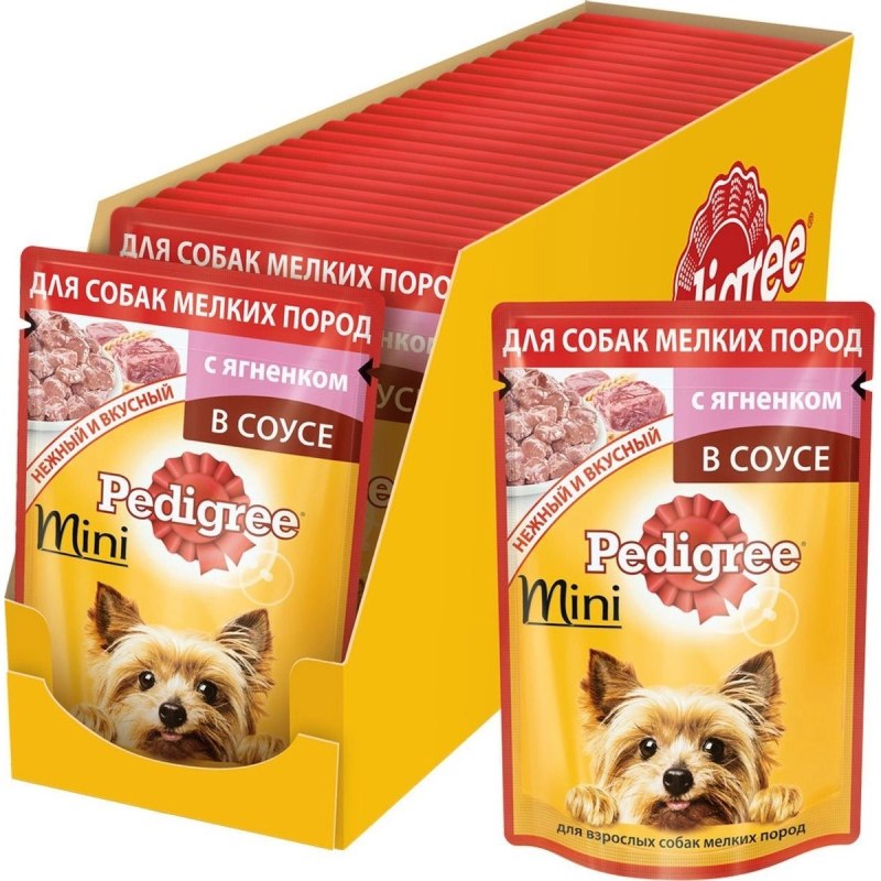 Pedigree д/щенков говядина 85г