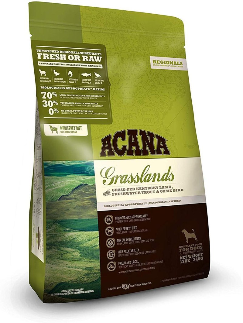 Корм Acana grasslands для собак