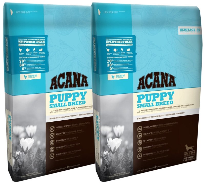 Корм для щенков Acana Heritage 17 кг