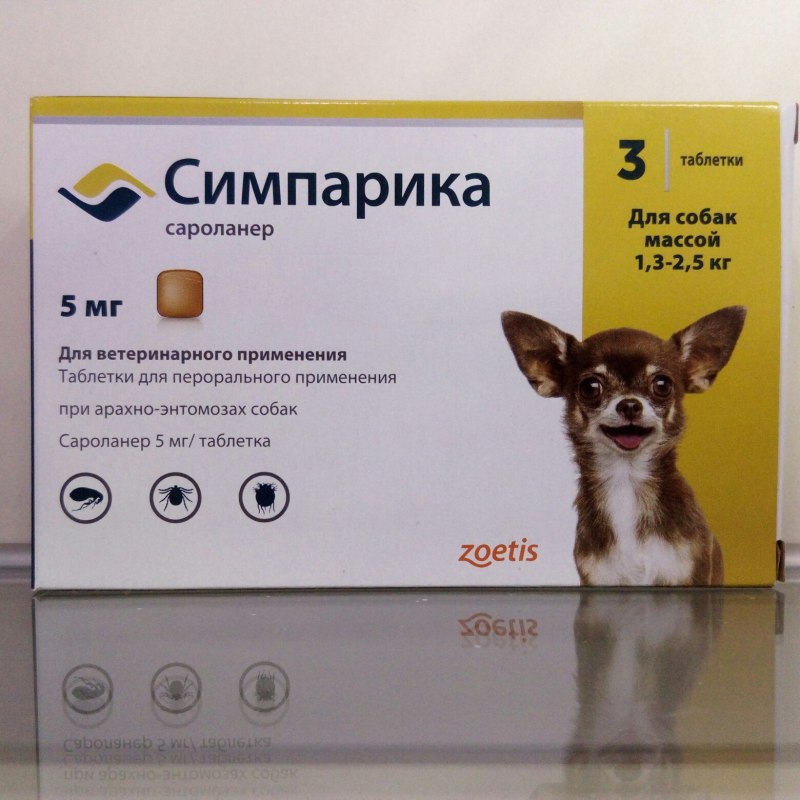 Симпарика 20 мг