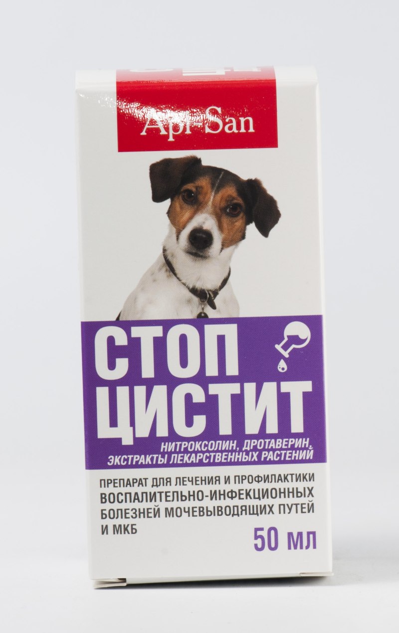 Суспензия apicenna стоп-цистит био для собак, 50 мл