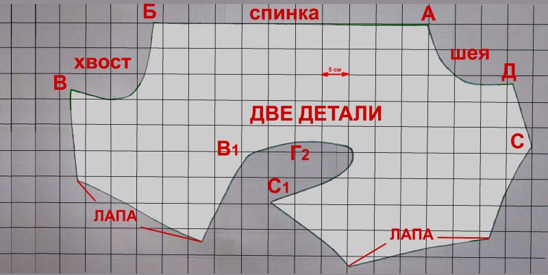 Выкройка комбинезона для таксы девочки удобный покрой