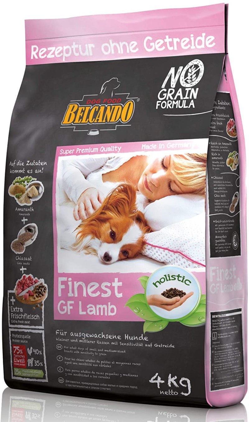 Корм для собак Belcando Finest gf Lamb для собак мелких и средних пород чувствительных к зерну