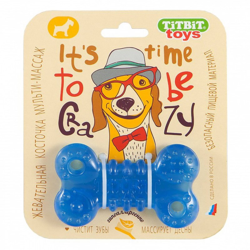 Косточки жевательные Dental, 5см, 48-72г (уп.6шт.)
