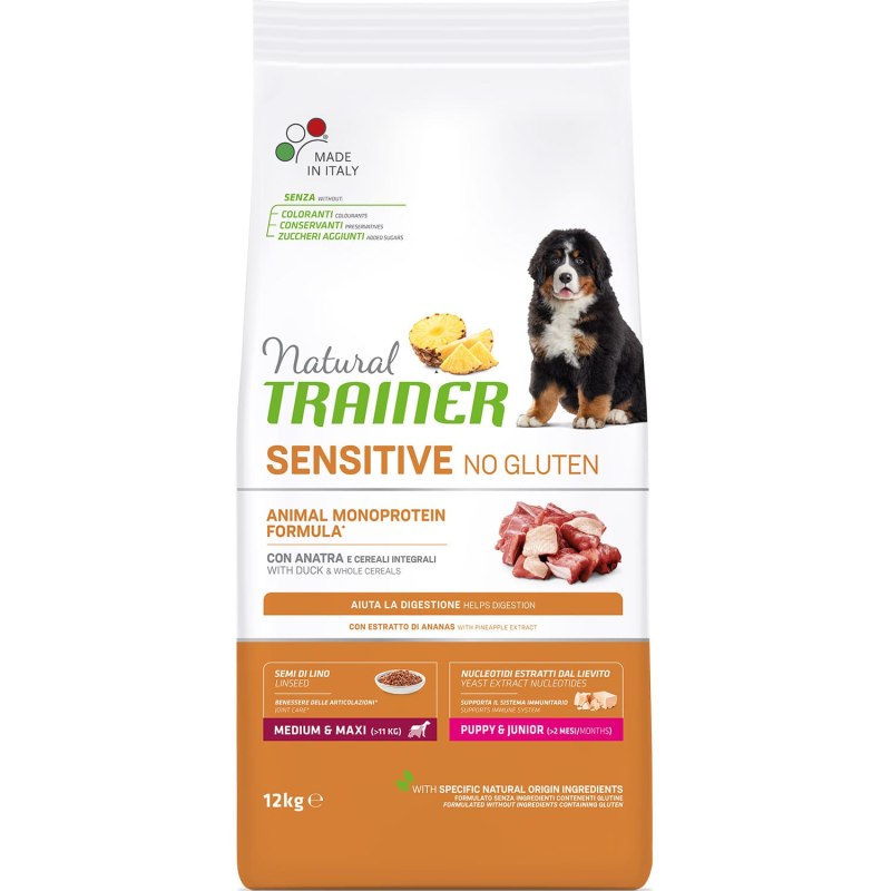 Trainer sensitive для взрослых средних и крупных собак с уткой 3