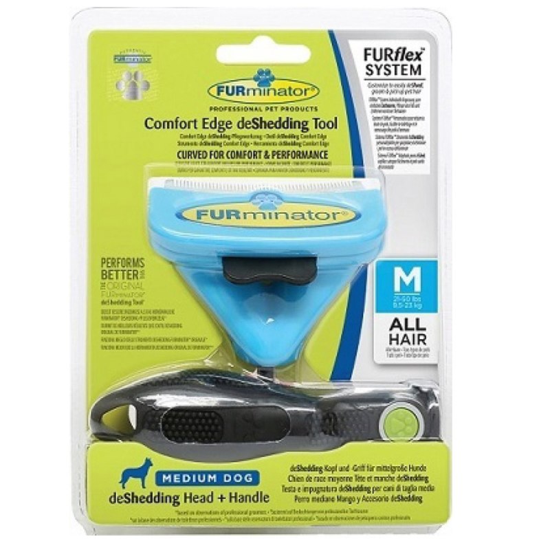 FURMINATOR FURFLEX насадка против линьки m, для собак средних пород