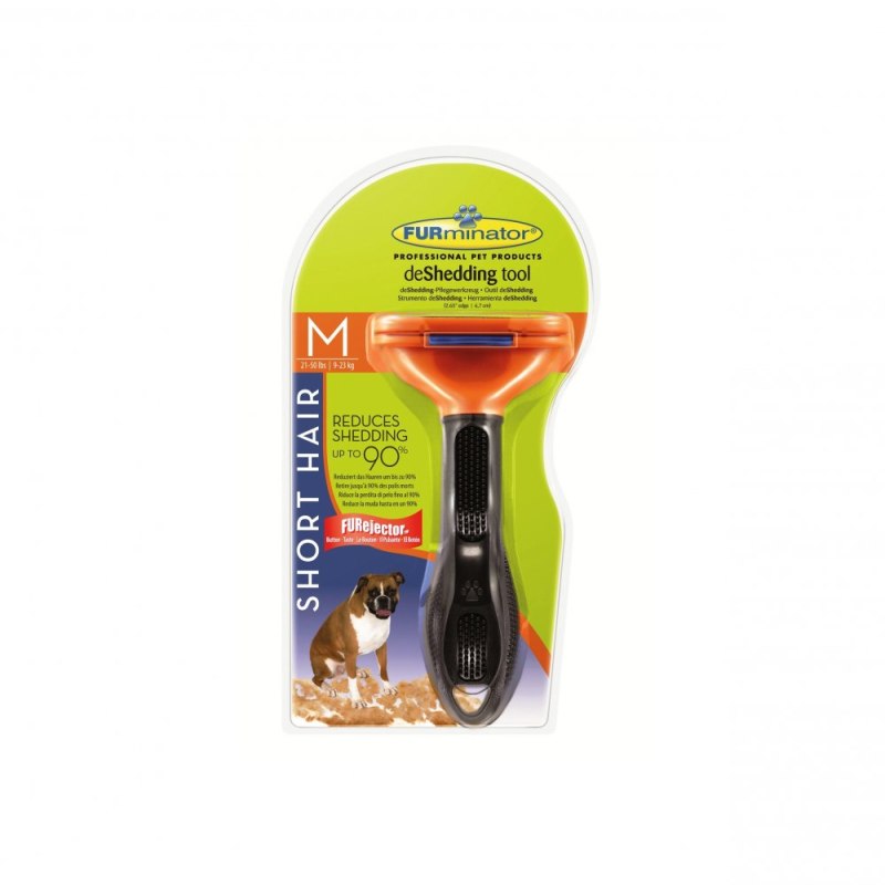 FURMINATOR для собак средних короткошерстных пород short hair Medium Dog 7 см