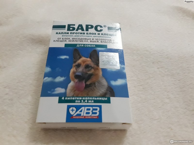 Лекарство от клещей Барс