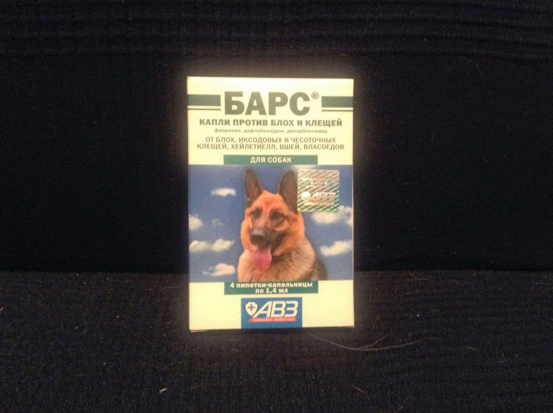 Барс от клещей для собак