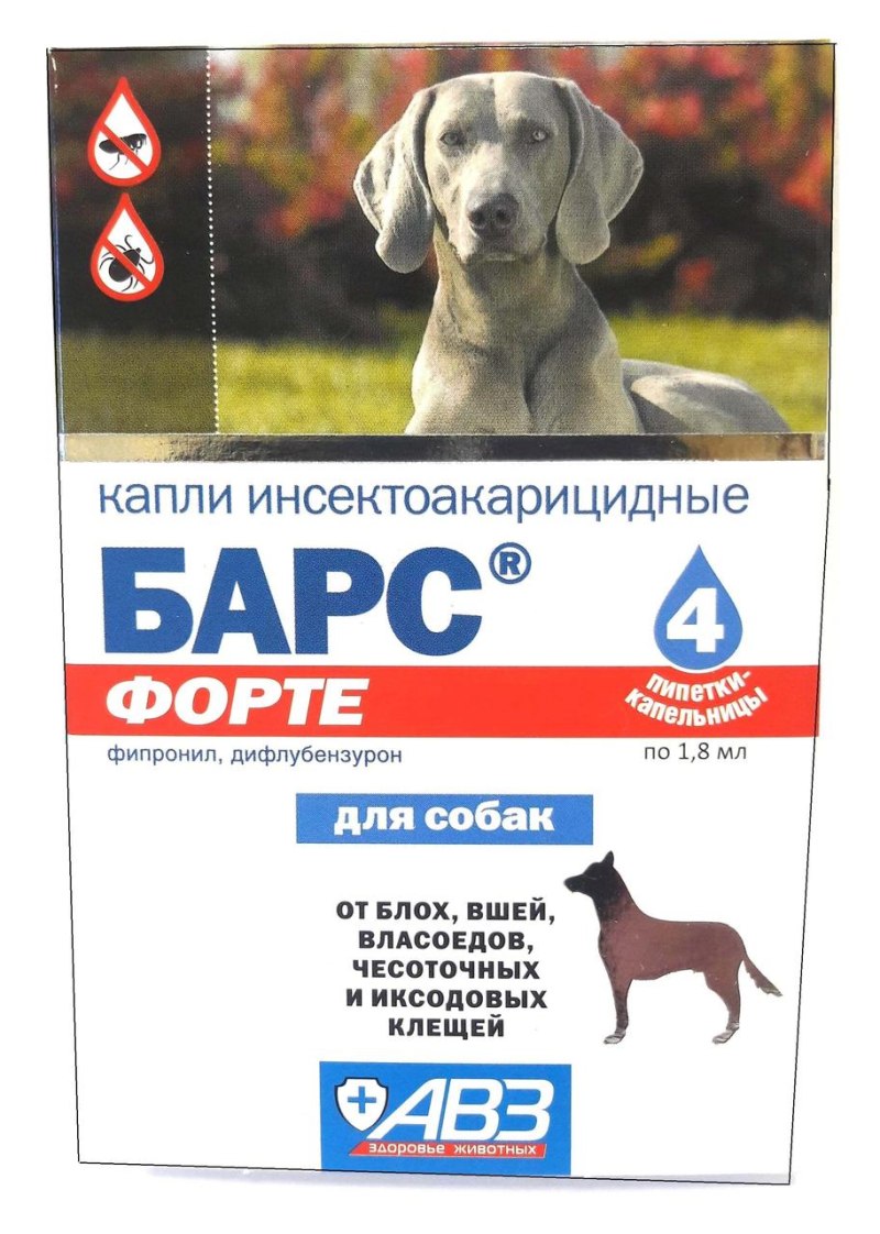 Капли Барс саркоптоз