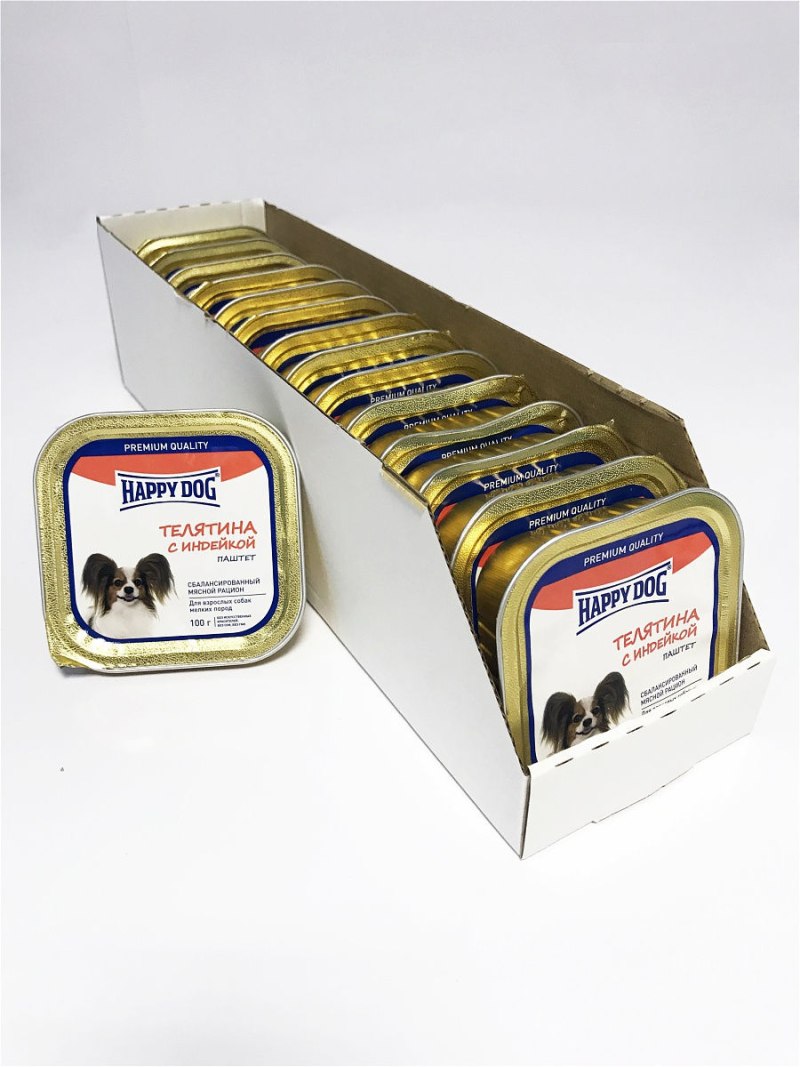 Корм для собак Happy Dog NATURLINE ягненок с рисом 11шт. Х 85г
