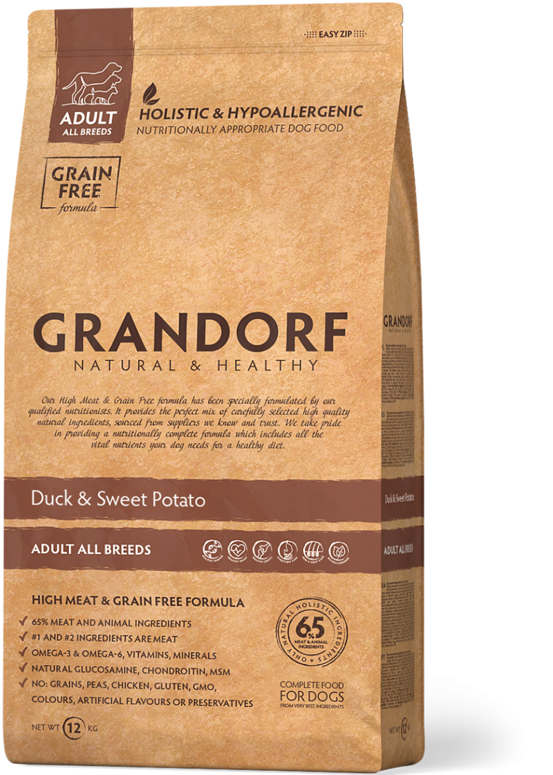 Корм для кошек Grandorf кролик с рисом Sterilized (2 кг) 3 шт.