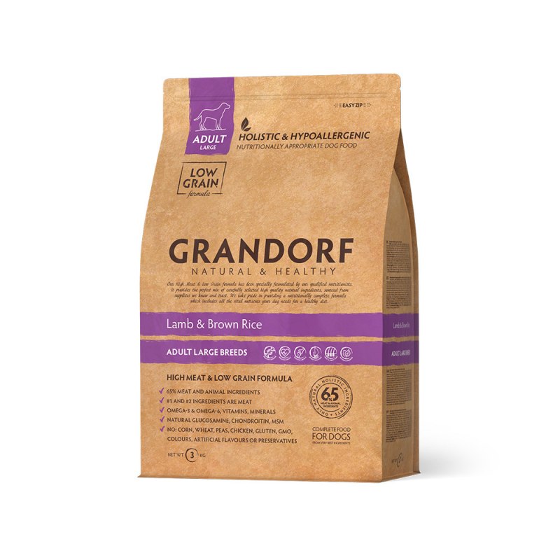 Корм для кошек Grandorf (2 кг) 4 meat & Brown Rice Sterilized
