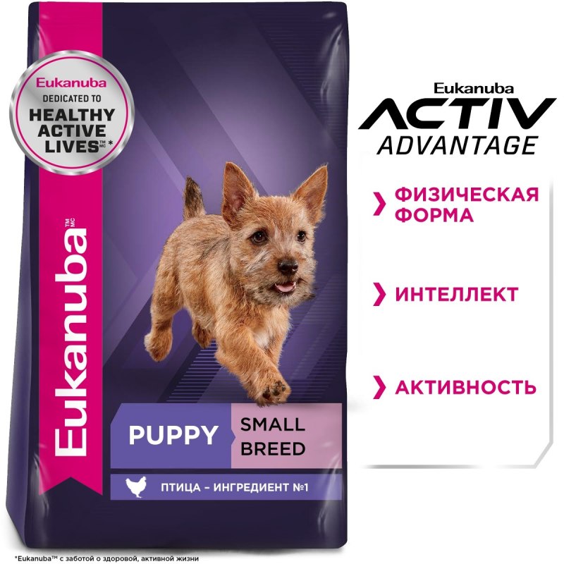 Eukanuba для щенков с ягненком