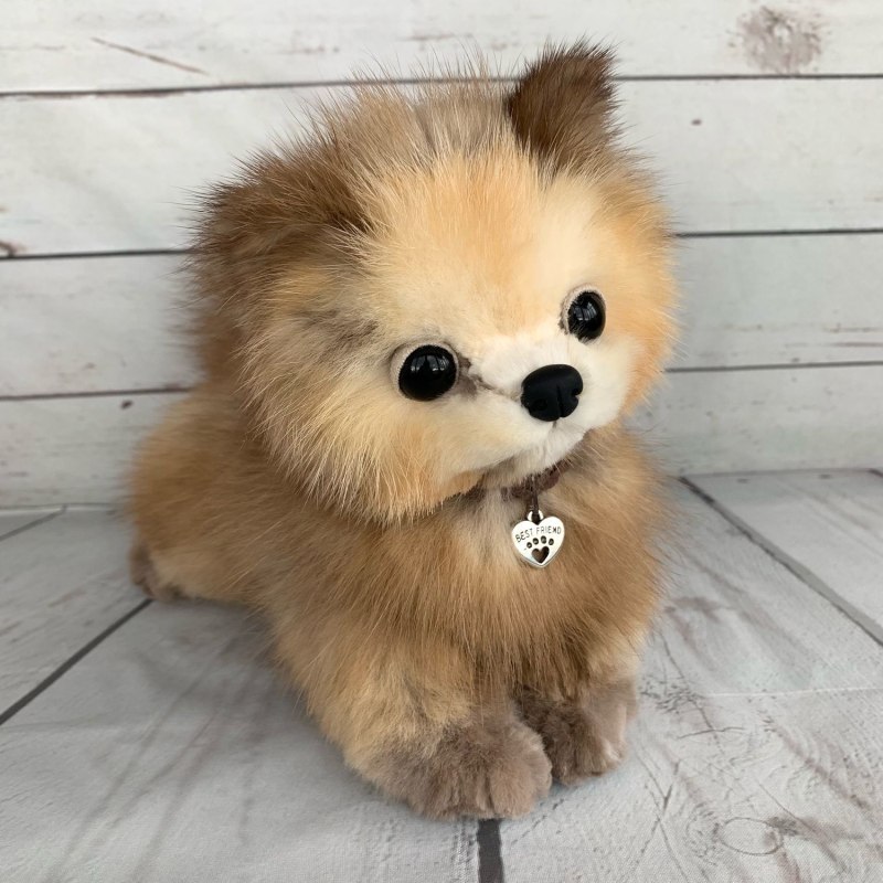 Игрушечная собака шпиц