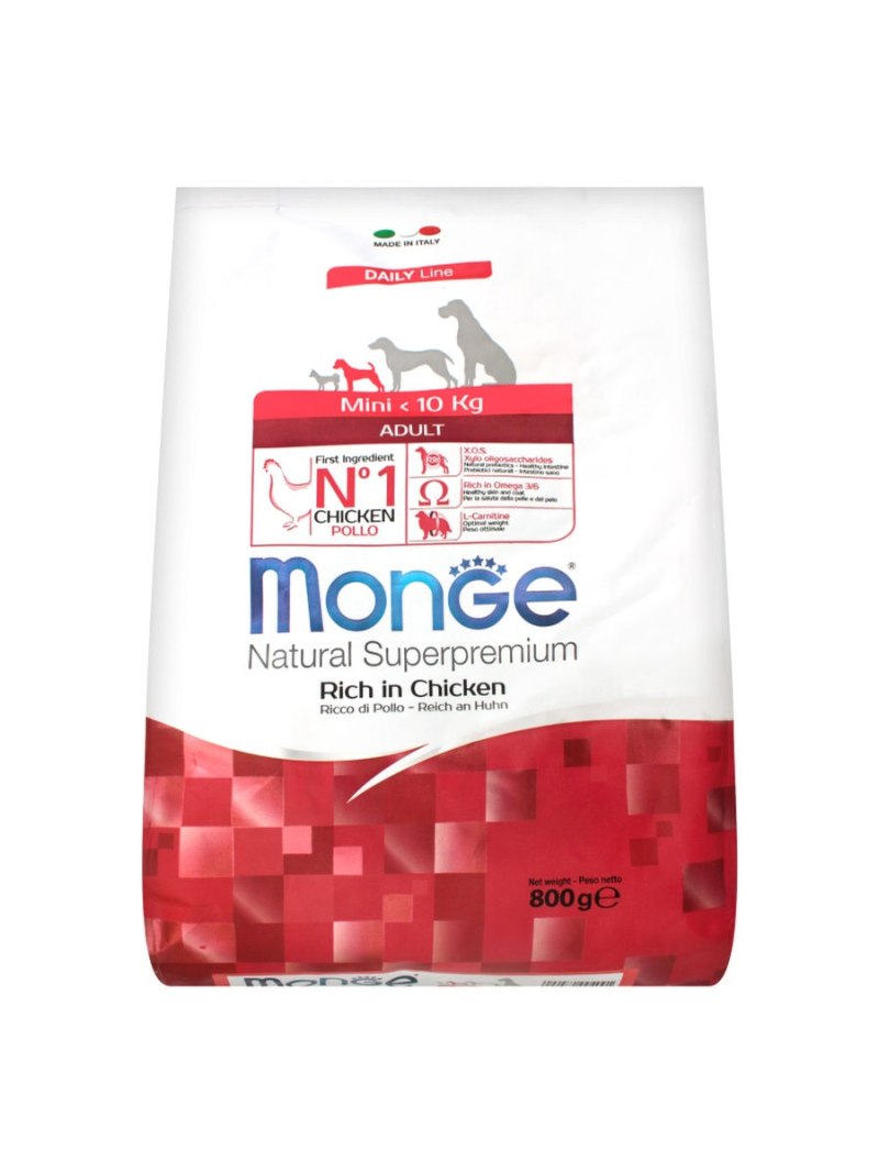Monge Dog Mini корм для щенков мелких пород 800г