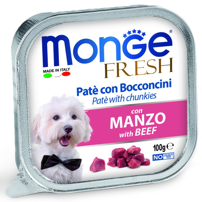 Monge Dog консервы для собак треска 100 гр