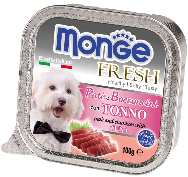 Влажный корм для собак Monge (Монж) Fresh, ягненок, 100 гр