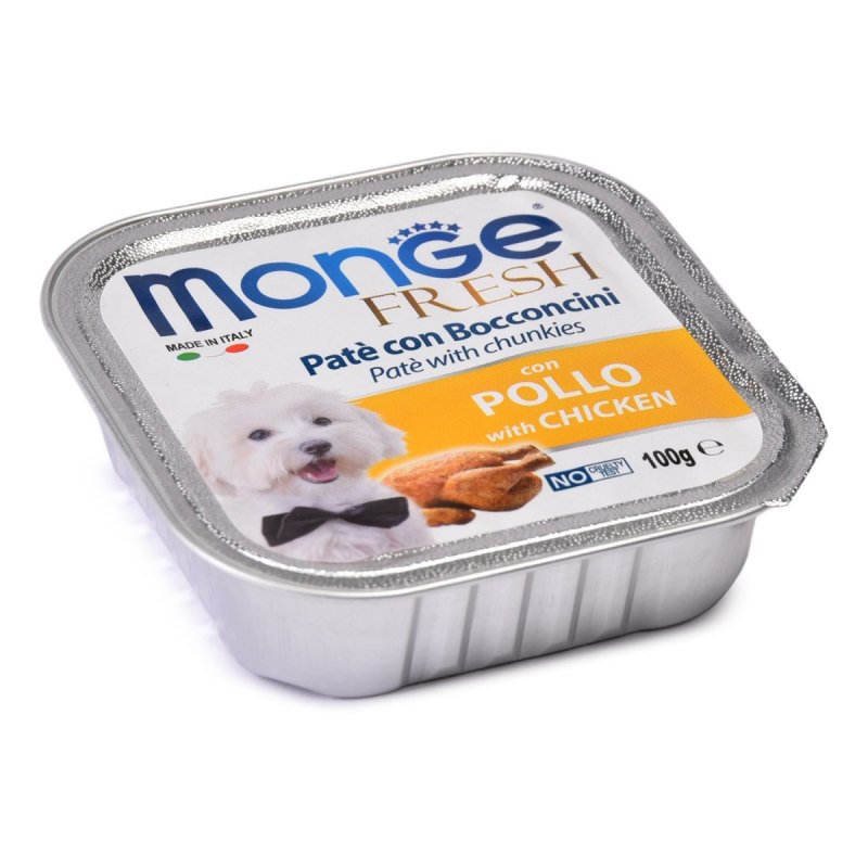 Monge Dog Fresh конс. Д/С курица 100г