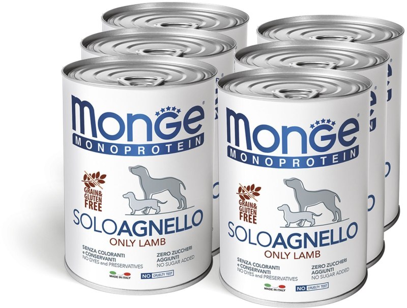 Monge Dog Monoprotein solo консервы для собак паштет курица 400 г