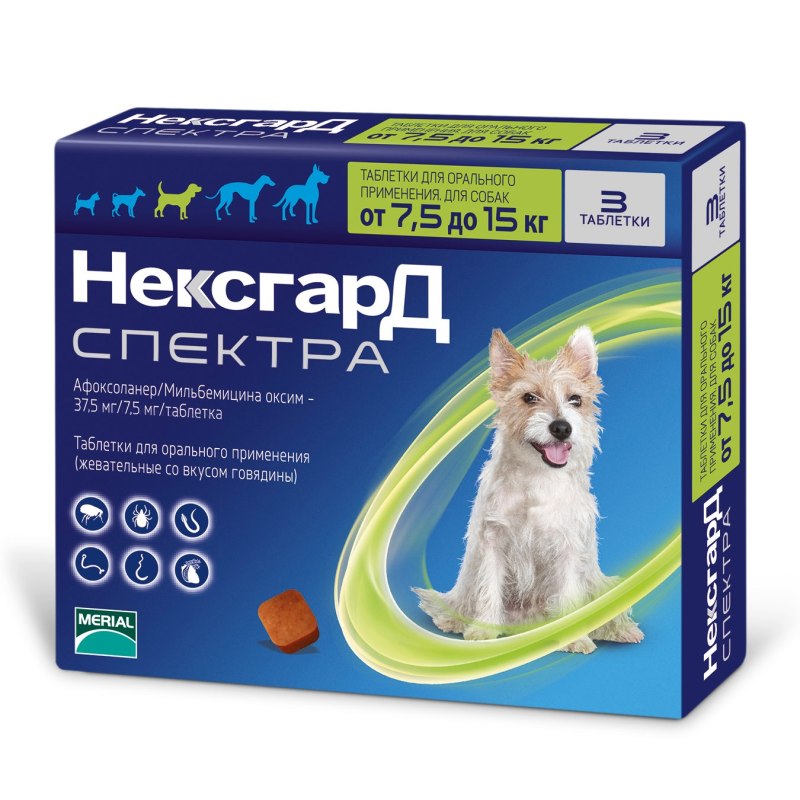 БЛОХНЭТ Max для собак 10-20 кг, капли на холку, 2 мл