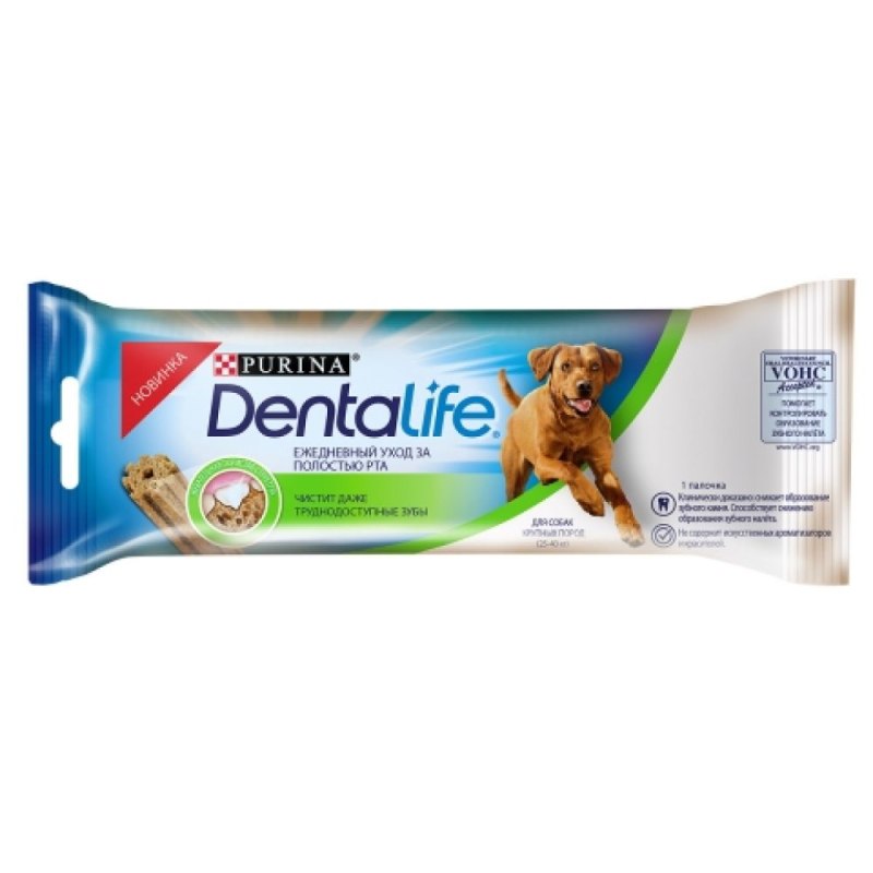 Purina Dentalife для собак крупных пород,