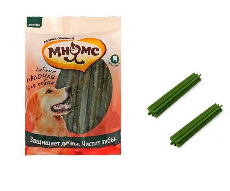 Лакомство зубные палочки 12см 6091 (1*7)