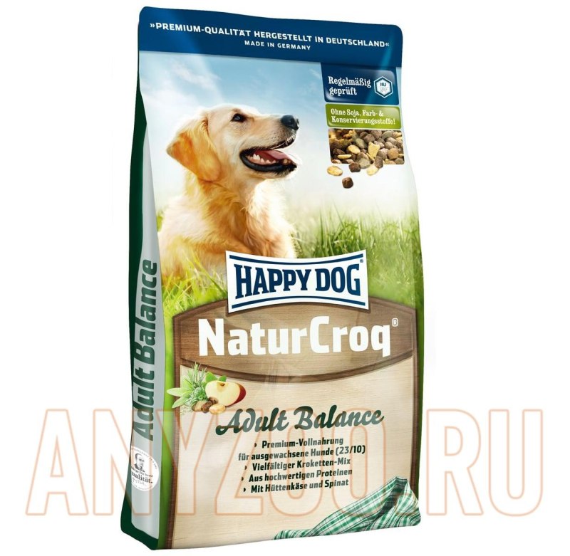 Корм для собак Happy Dog NATURCROQ Balance 4 кг