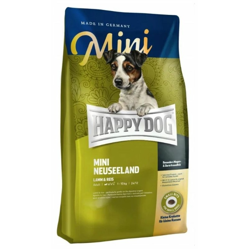 Корм для собак Happy Dog Mini Neuseeland ягненок 4 кг