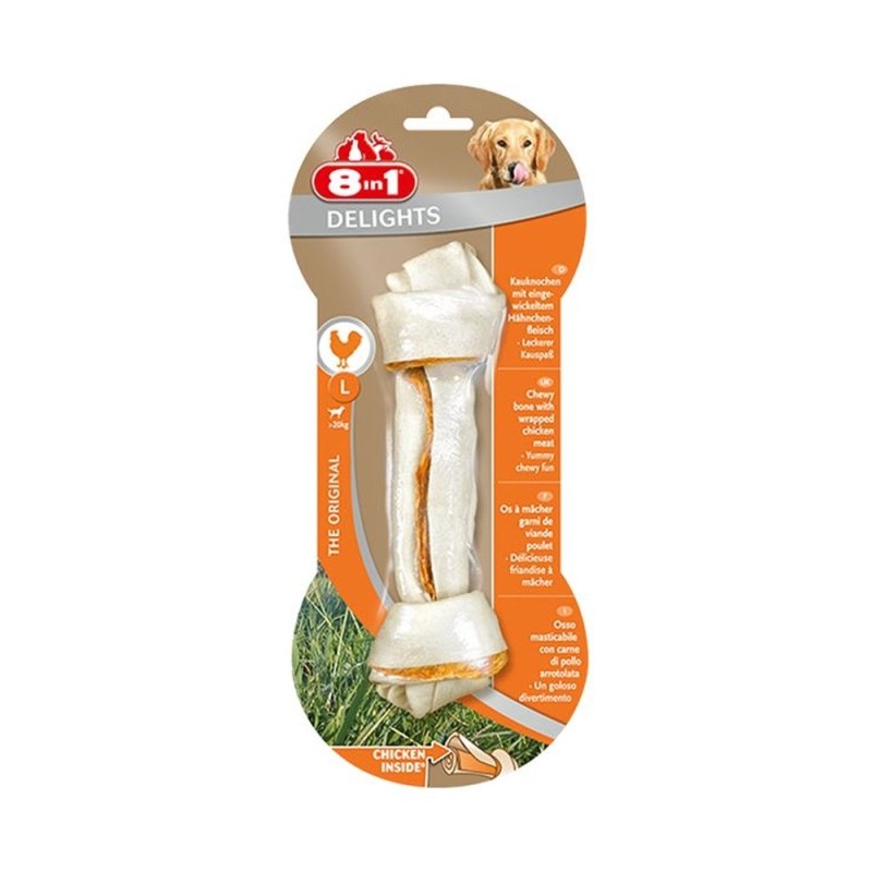 8in1 Dental Delights XS косточки с куриным мясом для мелких собак с минералами