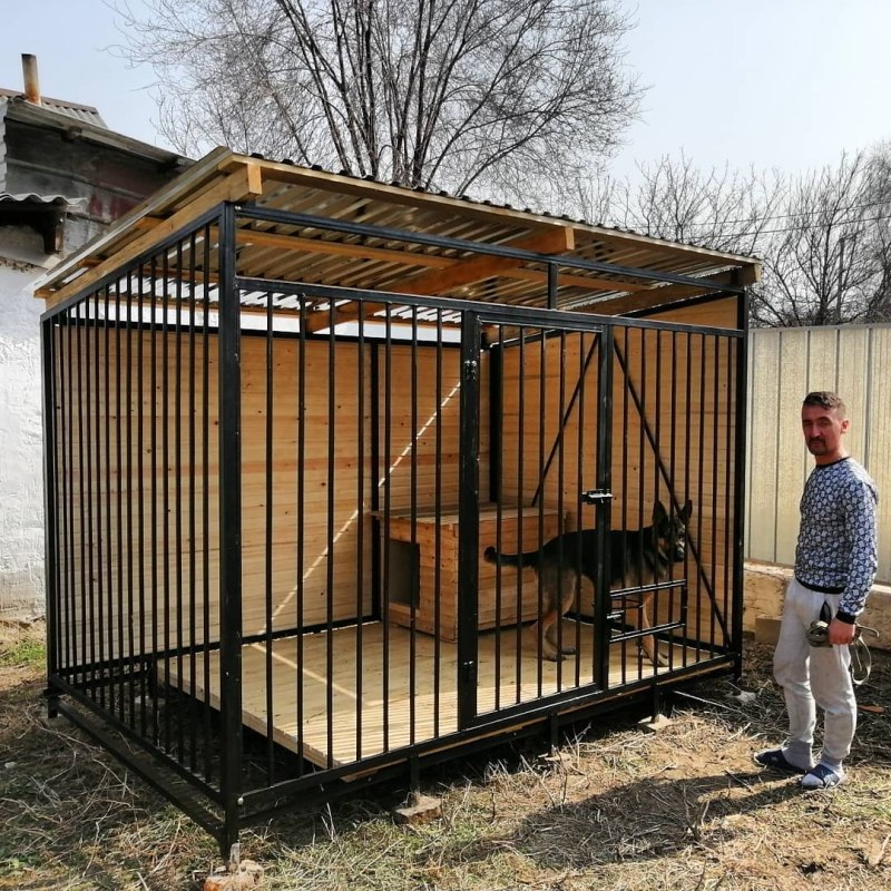 Вольер для немецкой овчарки 2*3