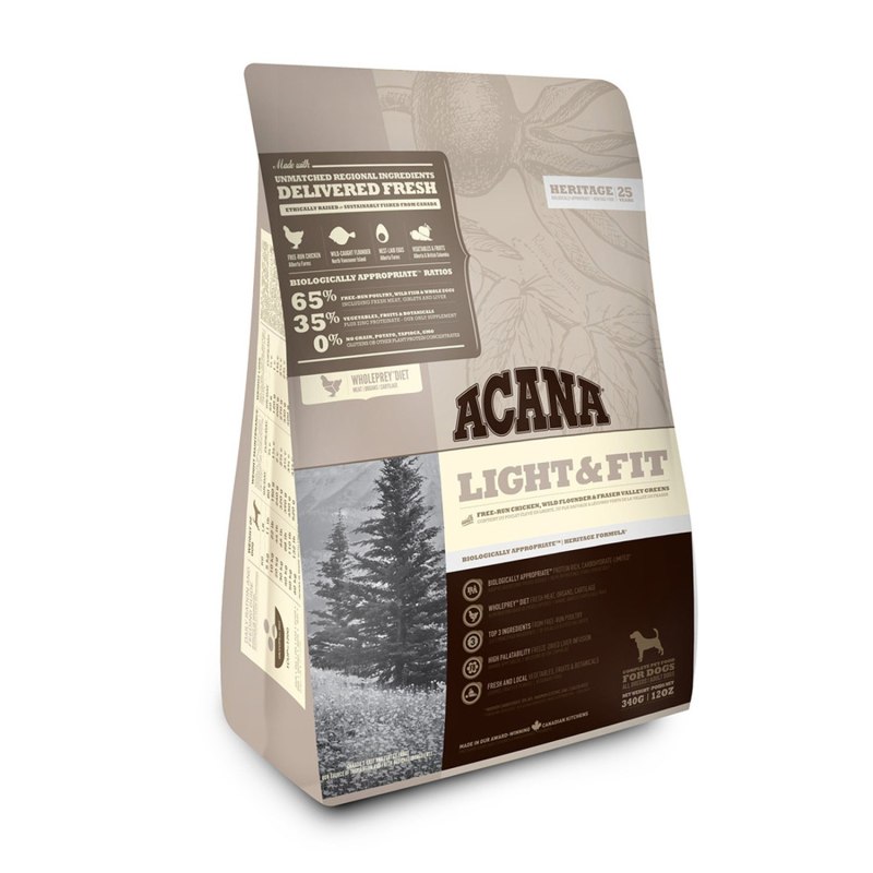 Acana Light Fit для собак