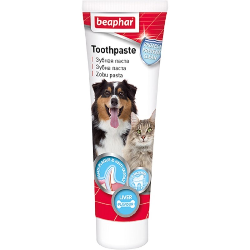 Беафар зубная паста паста д/с и кошек со вкусом печени Dog-a-Dent 100г