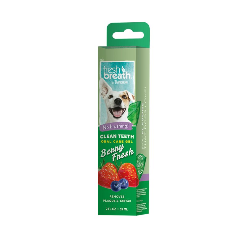 Гель Tropiclean Fresh Breath для чистки зубов ягодный для собак 59 мл