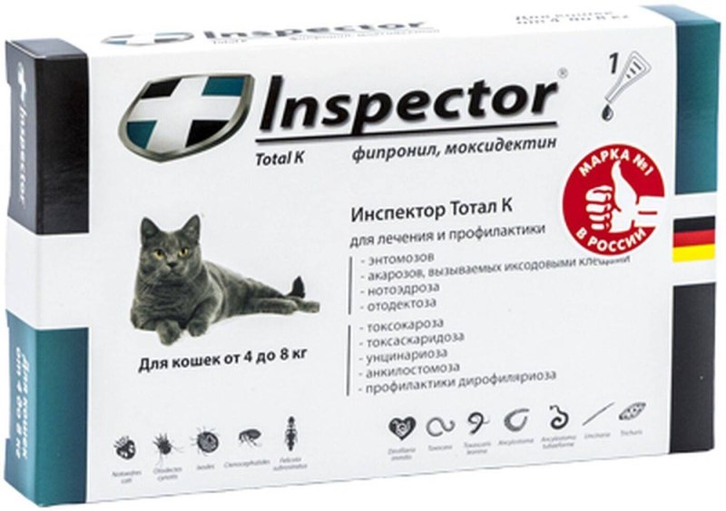 Inspector капли для кошек