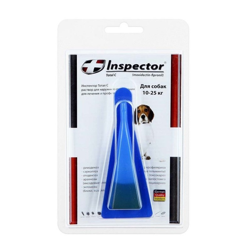 Капли от блох Inspector для собак